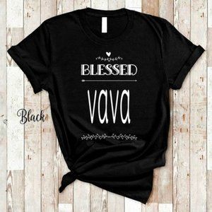 Blessed Vava Grandma T-shirt
